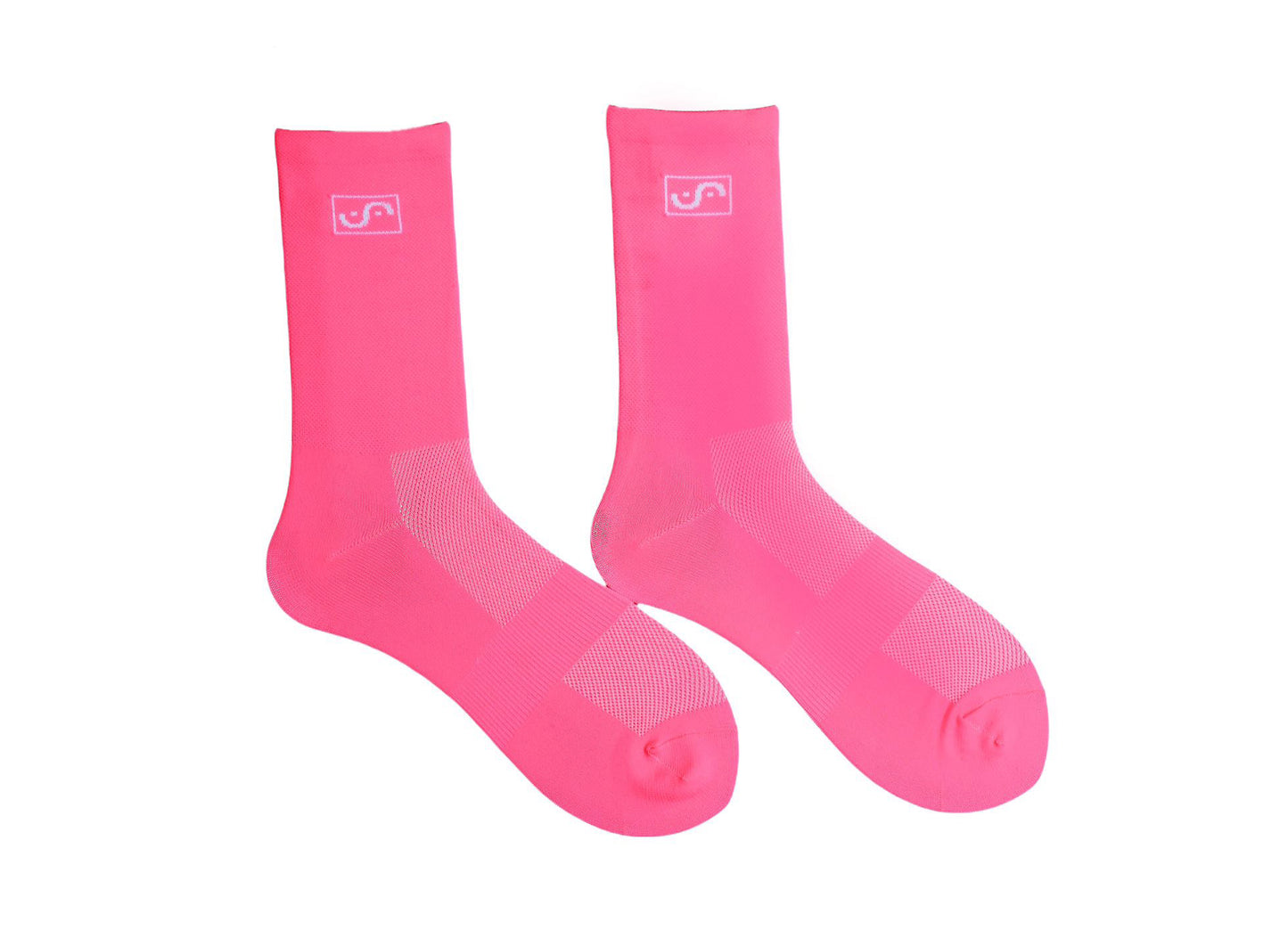 Magenta Crew Socks