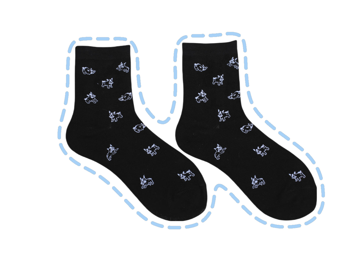 All-Over Dog Pattern - 2 Packs