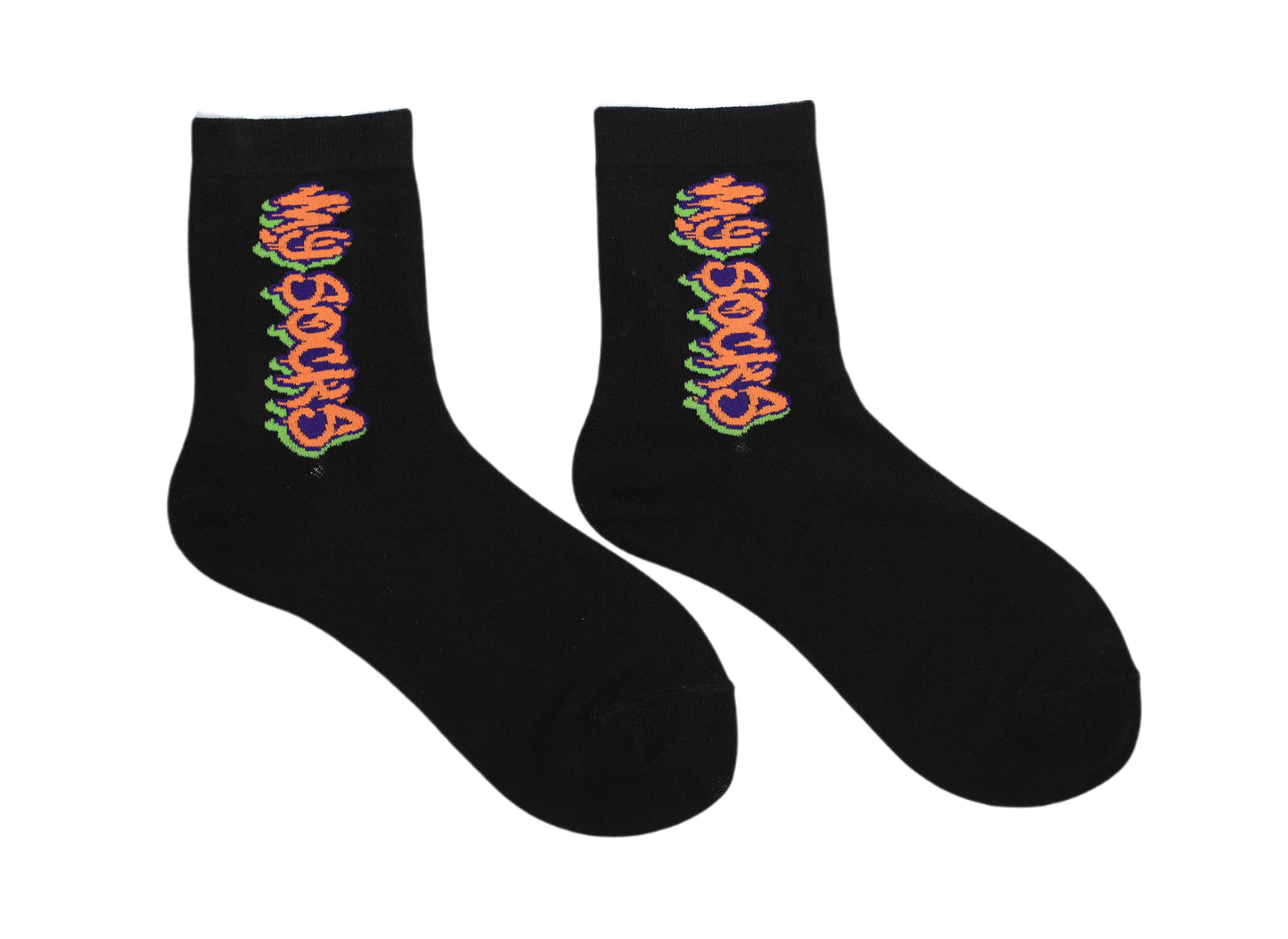 Graffiti Style Socks - 2 Packs