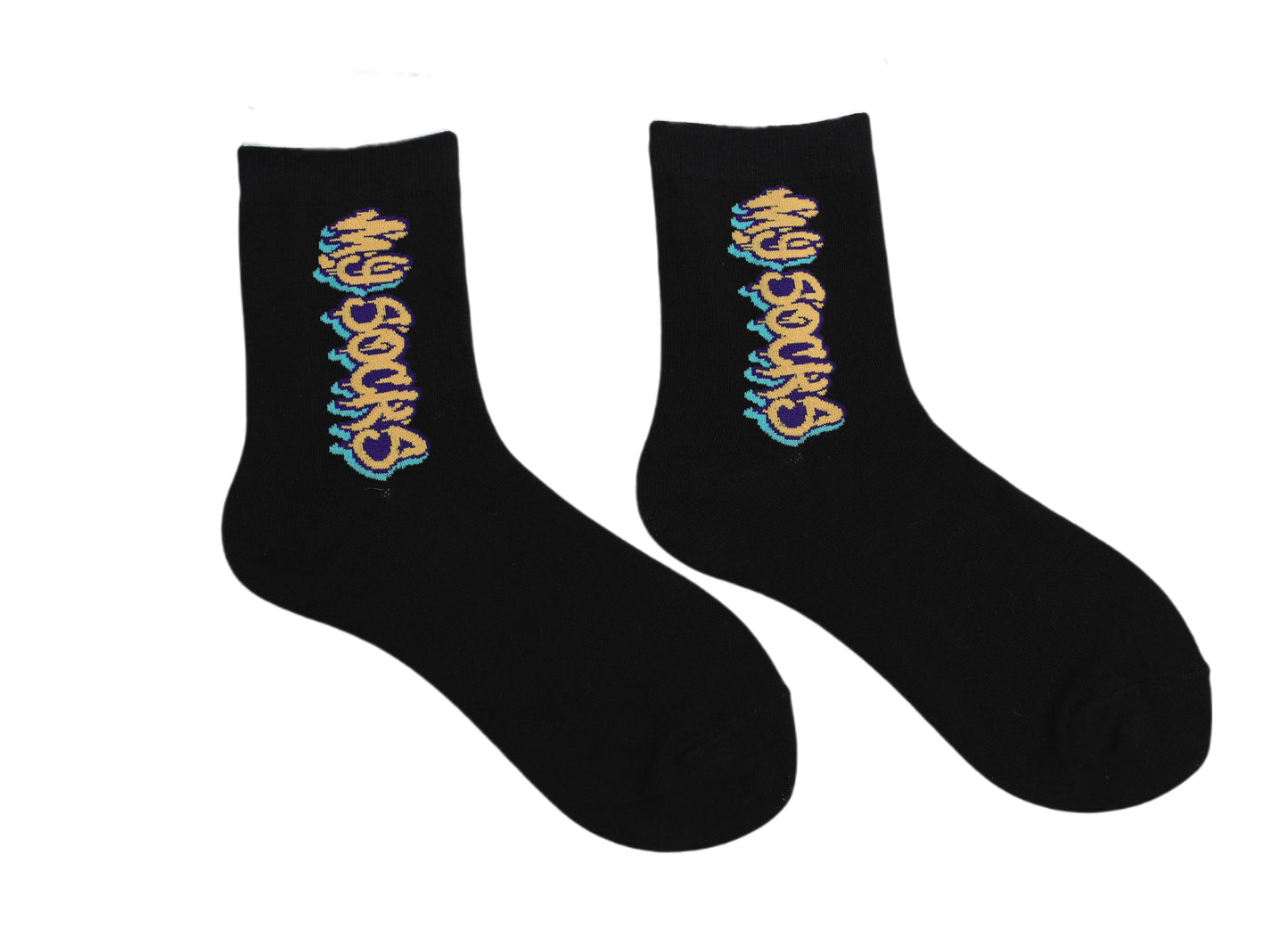 Graffiti Style Socks - 2 Packs