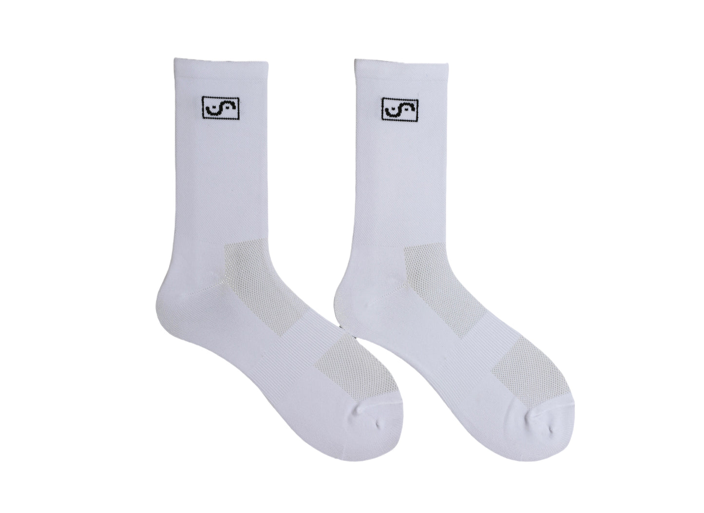 White Crew Socks