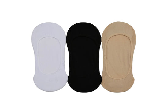 Women's No Show Socks - 3 Pairs