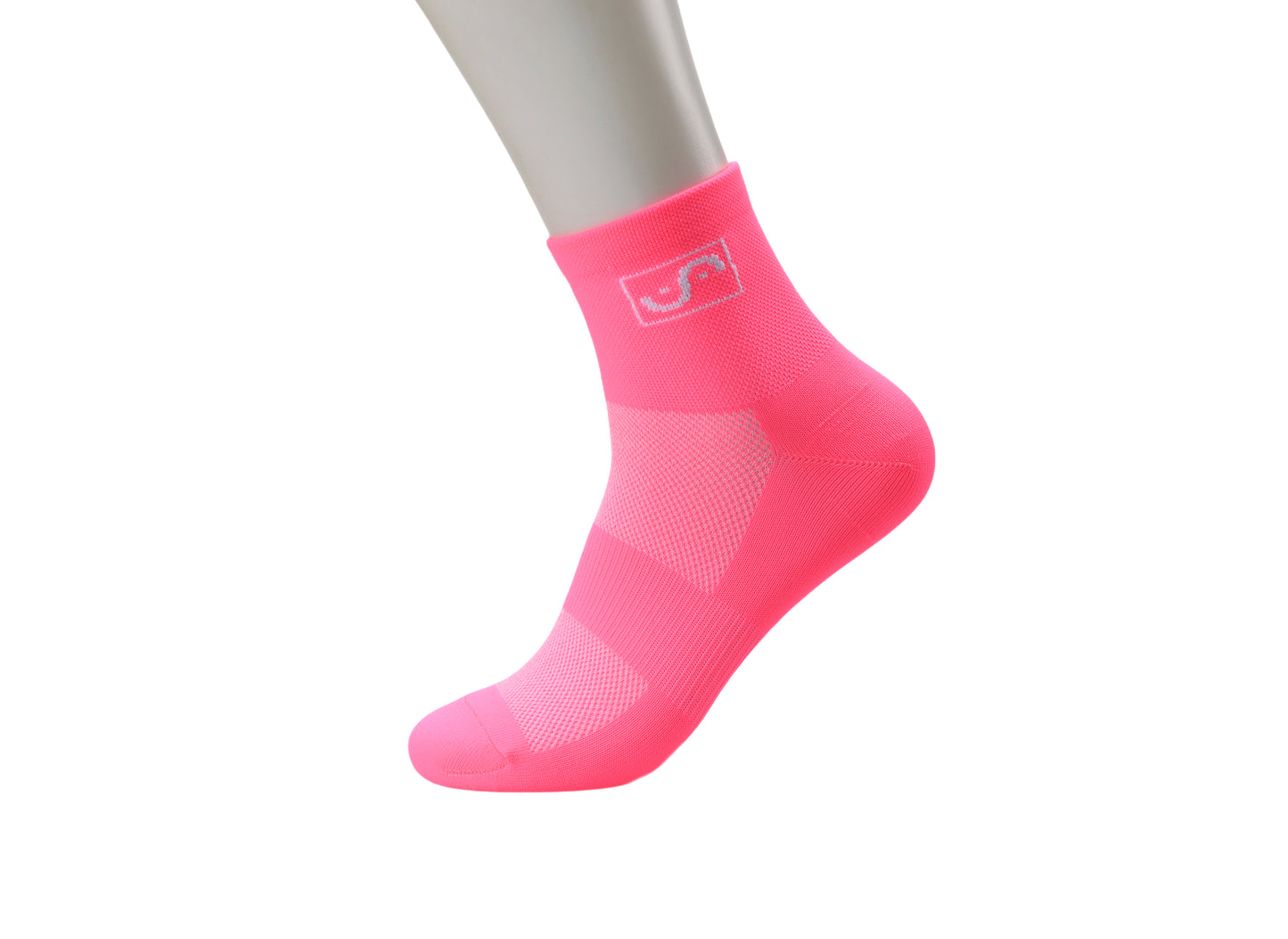 Magenta Quarter Socks