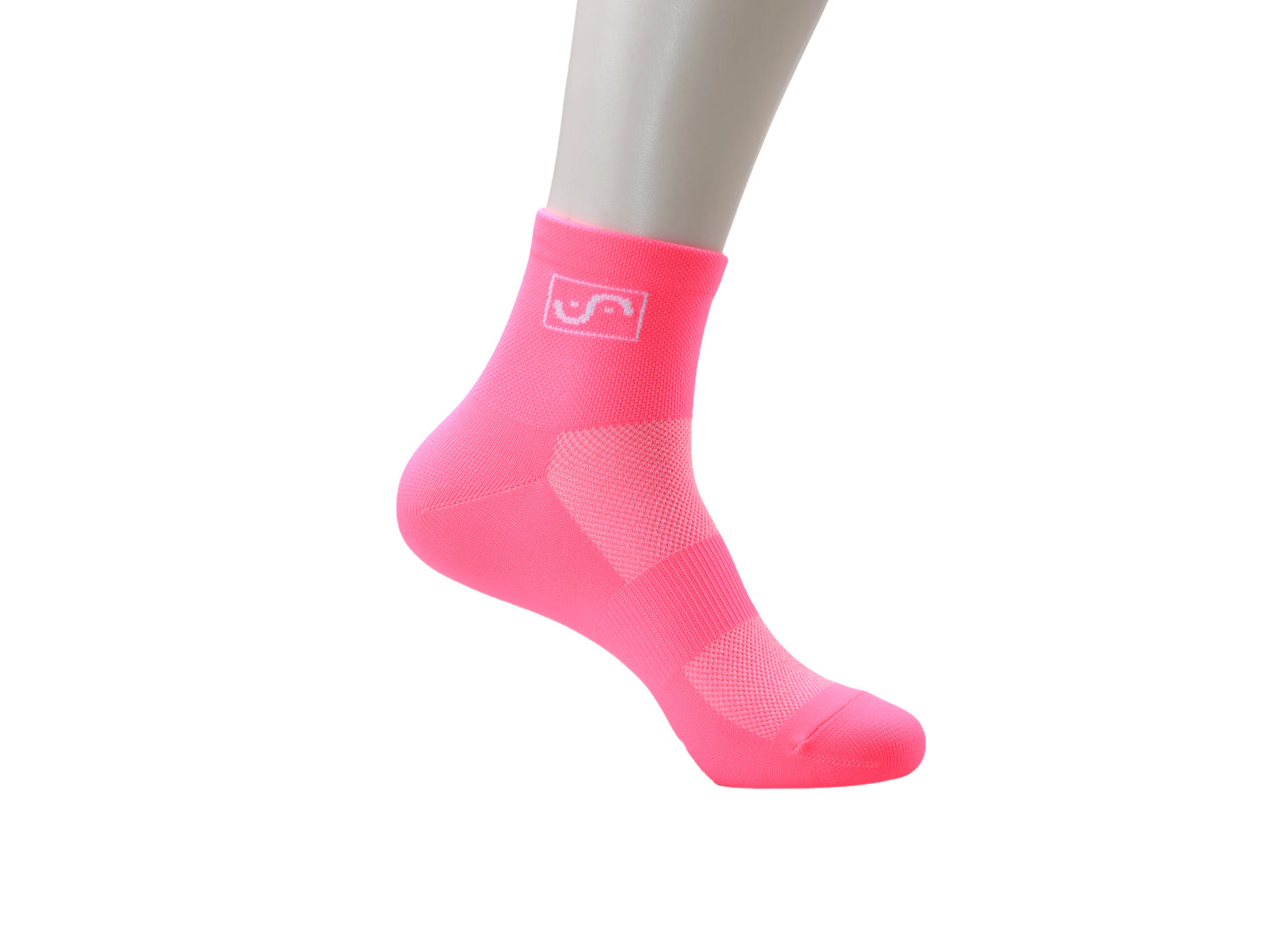 Magenta Quarter Socks